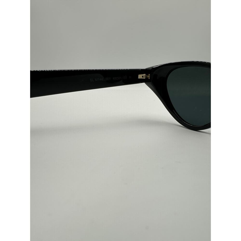 Saint Laurent Womens SL M144 Black Cat Eye Sunglasses - Picture 6 of 7